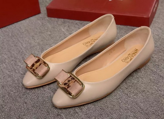 Ferragamo Shallow mouth flat shoes Women--047